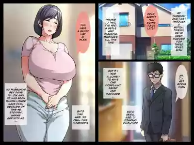 Hakujin Ryuugakusei ni Netorareru Hitozuma| Wife NTR'd by a White Exchange Student Part 1 hentai