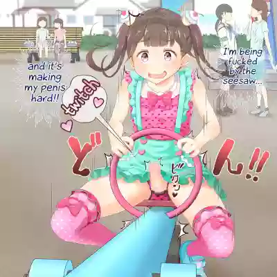 Sensei! Kouen de Jojisou Shite mite! | Sensei! Try dressing up like a little girl in a Public Park! hentai