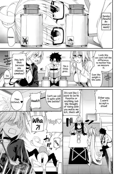 Jeanne to Alter no Sakusei Shuukan | A Week Of Getting Milked By Jeanne And Alter hentai