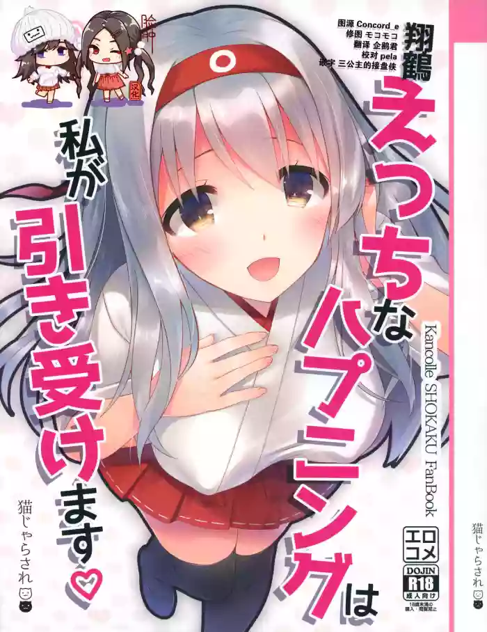 Shoukaku Ecchi na Happening wa Watashi ga Hikiukemasu hentai