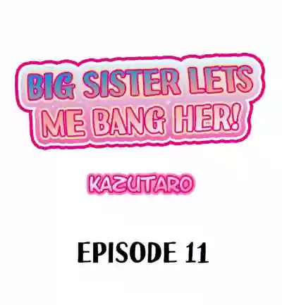 Big Sister Lets Me BANG Her! Ch.12/12 hentai