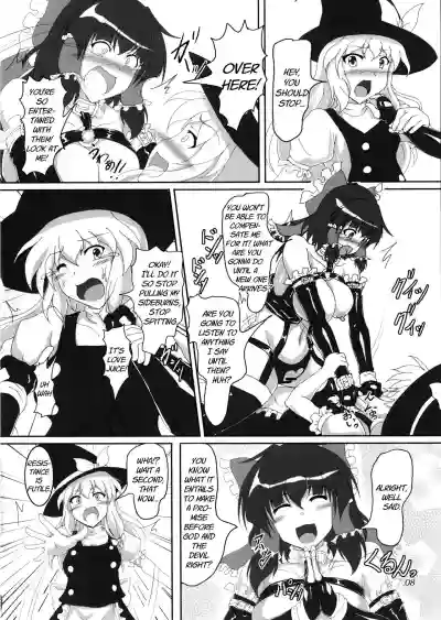 Watashi to Marisa no Bondage Life!? hentai