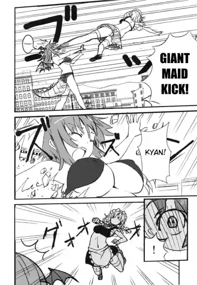 Mega Sakuya vs Giant Koakuma hentai