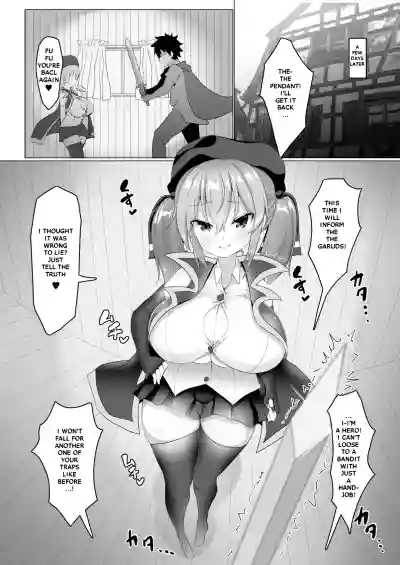 Chichi ga Dekai dake no Touzoku Musume nanka ni Makeru Wake Nai daro!! | Rogue that uses her breast to defeat others, I won't lose!! hentai