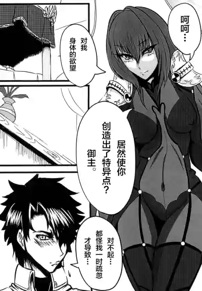 Scathach Shishou o Shisshin Kairaku Ochi Sasenai to Derarenai Heya hentai