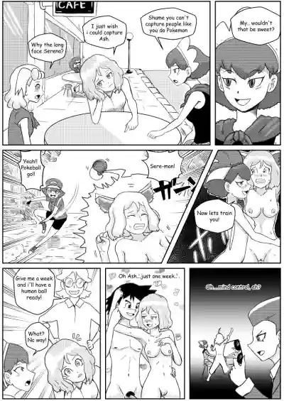 Serena caught in her own poketrap hentai