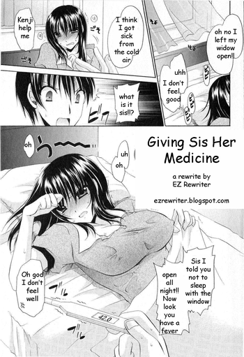 Giving Sis Her Medicine hentai