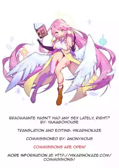 Bradamante tte saikin SEX shitenai yo ne? | Bradamante hasn't had any sex lately, huh? hentai