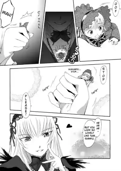 Rozen Maiden - Suigintou Size Fetish Doujin hentai