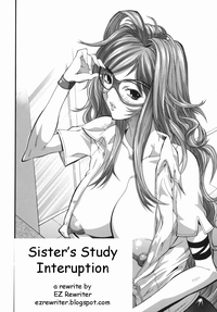 Sister&#039;s Study Interuption hentai