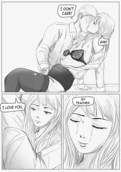 Tears of crossdressing sensei hentai