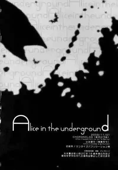 Alice in the underground hentai