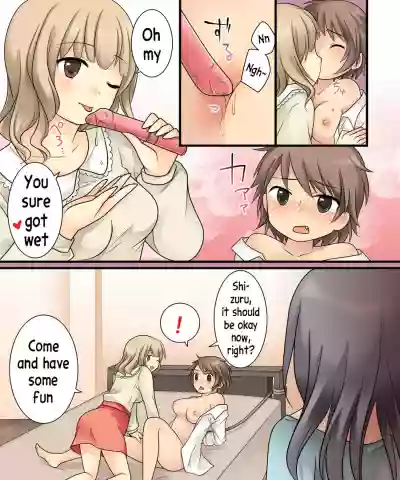 Leskko ni Otoko no Yosa o Oshieyou to Shitara Nyotaika Choukyou Sareta Ore | I wanted to teach these lesbians the good things about boys but ended being taught by them instead!? hentai