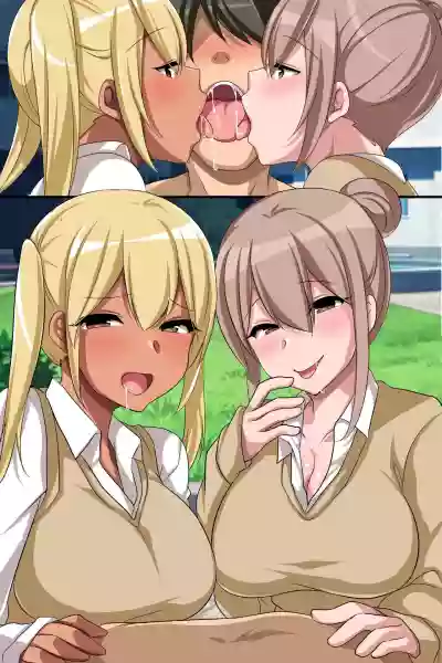 Gyaru Harem! Ore no Are o Ecchina Gyaru ga Ubaiai!? hentai