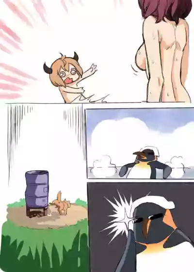 Doki Doki Penguin Bathroom Extras hentai
