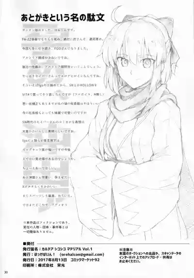 Chaldea Shiko Shiko Material Vol. 1 hentai