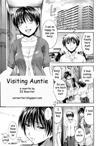 Visiting Auntie hentai