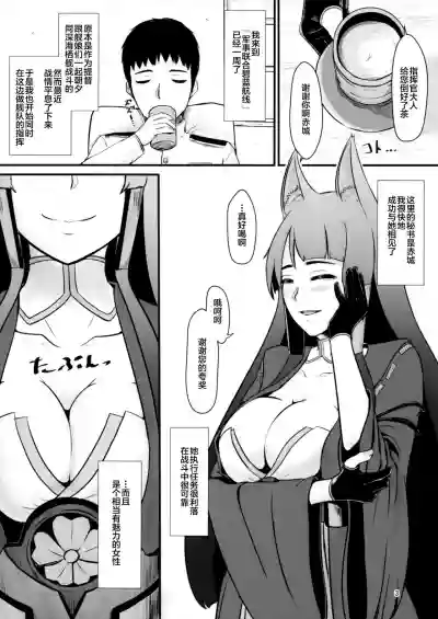 Teitoku wa Yandere Akagi ni Rouraku Sarete Shikikan-sama ni Narimashita. hentai