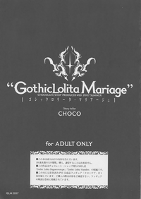 Gothic lolita Mariage hentai