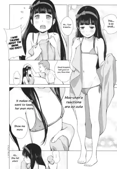 Senobi Shoujo to Icha Love Seikatsu Kuroki Moe 13-sai | Lovey dovey everyday with a growing girl Kuroki Moe 13 Years Old hentai