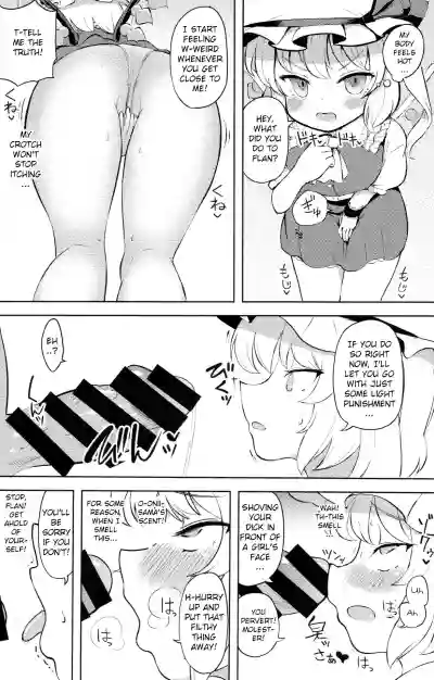 Mesugaki Flanchan's sleeping anal training hentai