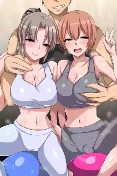 Netorare Inko Training ~ Mucchiri Kyonyu Bijo no Wear o Muite Eroero Training! hentai