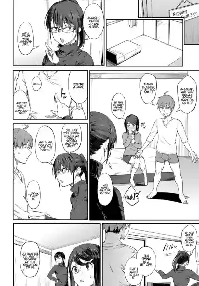 Shimekiri Girigiri Threesome | End of the Line Deadline Threesome hentai