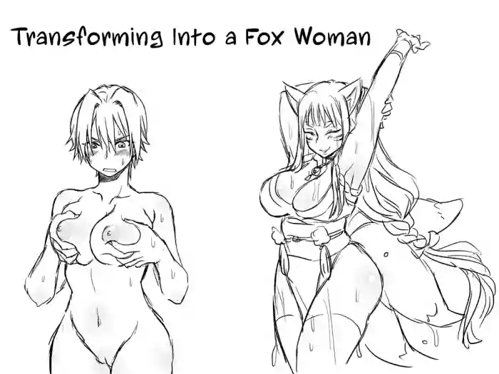 Transforming Into A Fox Girl | Kitsune Nyotaika Mono hentai