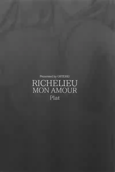 RICHELIEU MON AMOUR Plat hentai