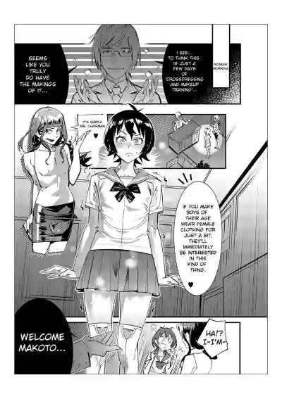 Danshi dake ga Kayoeru Joshikou Onoyuri Gakuen Chapters 2-5 hentai