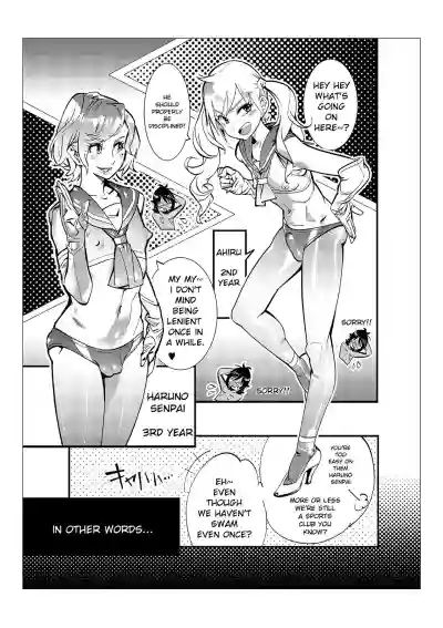 Danshi dake ga Kayoeru Joshikou Onoyuri Gakuen Chapters 2-5 hentai