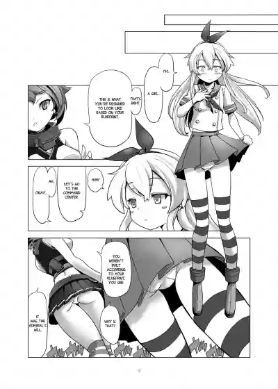 TS Shimakaze hentai