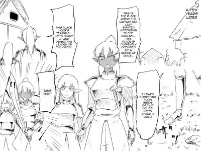 Haiboku Elf no Onna Kishi Orc Ryoujoku, Soshite... | A Female Elf Knight Gets Assaulted By An Orc, And Then... hentai