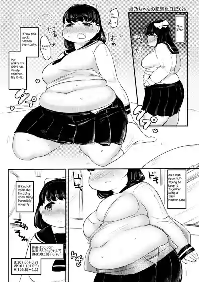 Ayano's Weight Gain Diary hentai