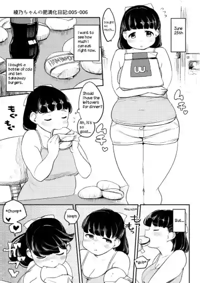 Ayano's Weight Gain Diary hentai