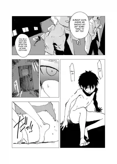 Ibasho ga Nainode Kami-machi Shite Mita Suterareta Shounen no Eromanga | A dirty manga about a boy who got abandoned and is waiting for someone to save him hentai