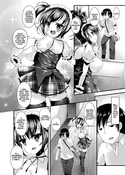 Maid Sugata no Bakunyuu Imouto ni Nazo no Drink de Kyousei Hatsujou Saserareru Boku hentai