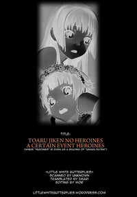 Toaru Jiken no Heroines | A Certain Event's Heroines hentai
