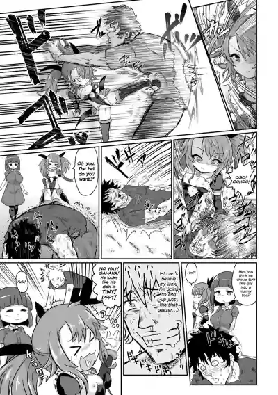 Aku no Mahou Shoujo vs Seigi no Kamen Oji-san | Evil Magical Girls vs Justice Kamen Uncle hentai