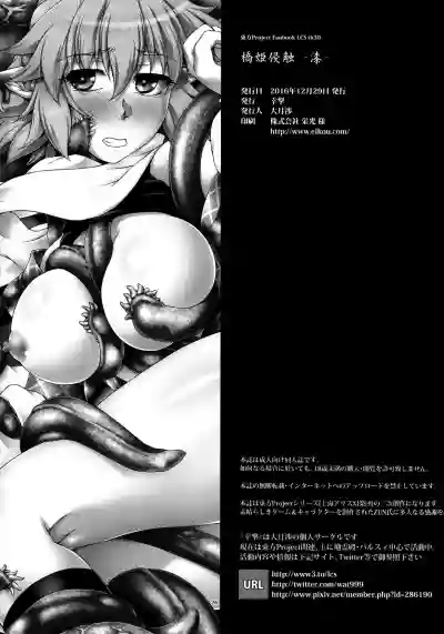 (C91) [Kougeki (Ootsuki Wataru) Hashihime Shinshoku -Shichi- (Touhou Project) [English] [desudesu] hentai