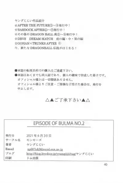 EPISODE OF BULMA NO.2 hentai