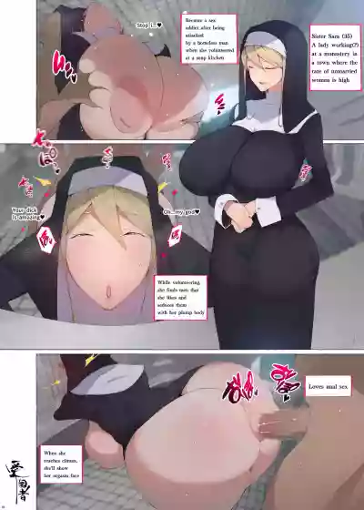 Sister SaraA Lady Workingat a Monastery in a Town Where the Rate of Unmarried Women is High hentai