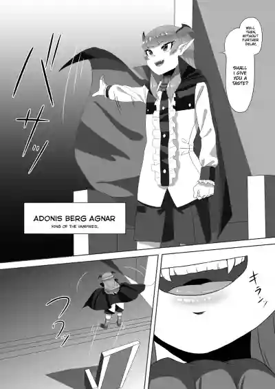 Shota Kyuuketsuki to Ikenie no Futanari Ookamihime | Vampire Shota and Sacrificial Futanari She-Werewolf hentai