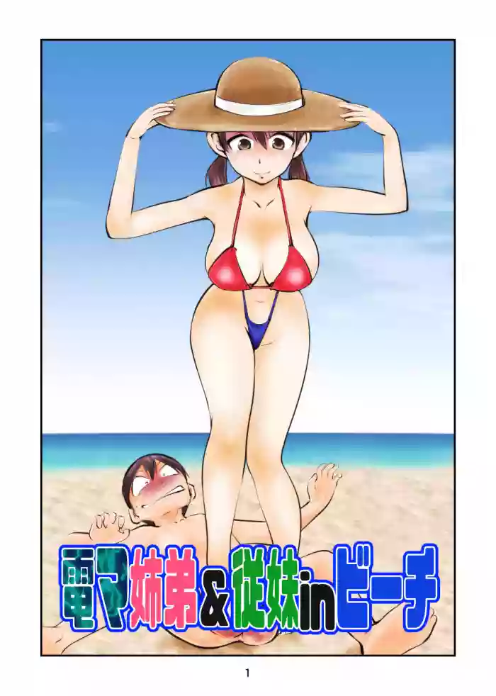 Denma Kyoudai & Juumai in Beach hentai
