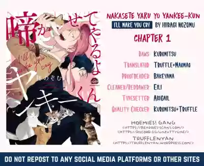 Nakasete Yaru yo Yankee5 + Extras hentai