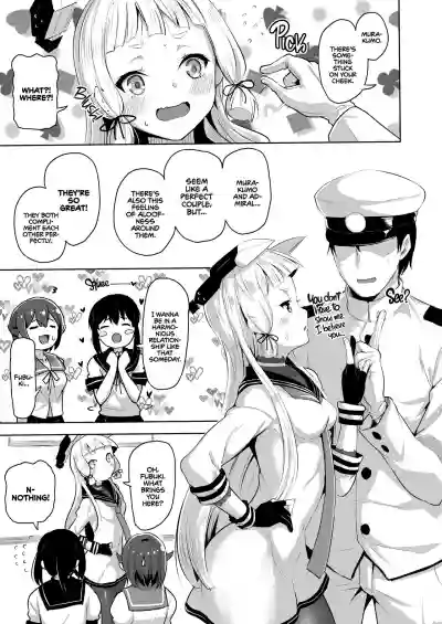 Maamaa S na Murakumo ni Iroiro Shite Itadaku Hon | A Moderately Sadistic Murakumo Has Her Fun With Admiral hentai