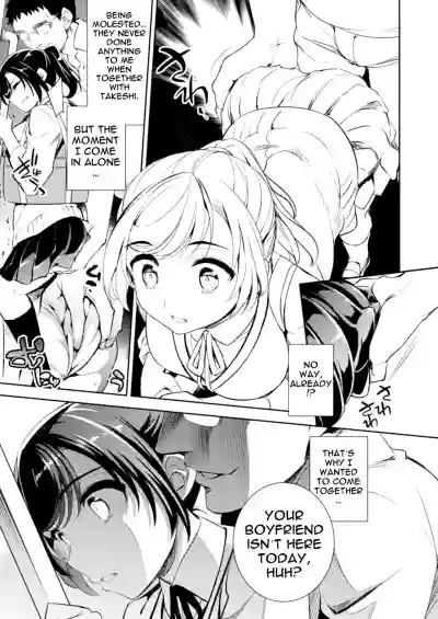 C9Kareshi to Hatsu H Mokuzen ni Chikan ni NTR-reta Shoujo hentai