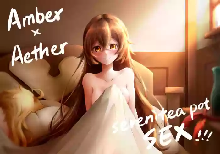 Amber x Aether ~ serenitea pot sex!!! hentai