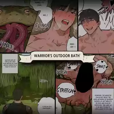 Yuusha-sama no Rotenburo | Warrior's Outdoor Bath hentai