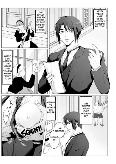 Junjin no Koto ga Daikirai na Shutsuji no Nukari no Nai Seishori Gyoumu | Perfect Sexual Assistant of Butler Who Detest the Master hentai